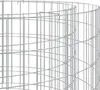 vidaXL Gabbione per caminetto Ø 50 cm Ferro zincato Anteprima dell’immagine prodotto 4