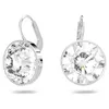 Swarovski 5085608 Bella Mini Ohrringe Weiss Rhodiniert Produktbild-Vorschau 5
