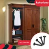 KOTARBAU® 2er Set Möbelgriff 119 mm Schwarz Schrankgriffe Produktbild-Vorschau 4