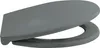 A gray toilet seat is shown from a side angle against a white background. Anteprima dell’immagine prodotto