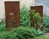 4x Sichtschutz Metall - 160 cm x 50 cm - Edelrost - Produktbild-Vorschau 7
