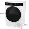 Gorenje DPNA83W Wärmepumpentrockern, 8 kg, NatureDry, Produktbild-Vorschau 4