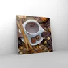 Bild auf Leinwand - Leinwandbild - Tasse Schokolade trinken Produktbild-Vorschau 4