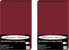 2 Stück Jersey Spannbettlaken 100% Baumwolle Spannbetttuch Produktbild-Vorschau 3