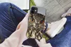 MuchoWow® Handyhülle Schutzhülle Hülle für iPhone 12 Braune Produktbild-Vorschau 3