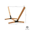 MOE UHANE® Holz Hängemattengestell für Garten und Zuhause, Produktbild-Vorschau 2
