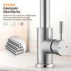 Homelody Wasserhahn Küche Edelstahl，Küchenarmatur Produktbild-Vorschau 6