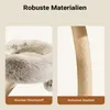 Fudajo Designer Kratzbaum 59 x 59 x 155 cm, Katzenkratzbaum Produktbild-Vorschau 4