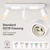 ZMH Deckenleuchte Led Deckenspot 3 Flammig GU10 Produktbild-Vorschau 6
