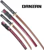 Danzan Katana und Wakizashi aus Holz Paket Japanisches Produktbild-Vorschau 2