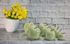 Doniczka ceramiczna osłonka biała walec H22 Podgląd zdjęcia produktu 9