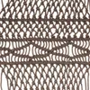 vidaXL Tenda Macramè tortora 140x240 cm cotone Anteprima dell’immagine prodotto 4