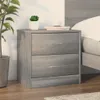 vidaXL Noční stolek Grey Sonoma 40x30x40 cm výrobek ze Náhled obrázku produktu 1