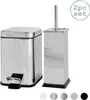 Harbour Housewares Quadratisches Toilettenbürsten- und Produktbild-Vorschau 1