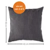 Set van 4 Kord-bankkussens, 40 x 40 cm, sierkussens, Productafbeelding-voorbeeld 2