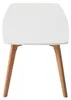 home24 Couchtisch - Eiche teilmassiv - Weiß / Eiche Produktbild-Vorschau 4