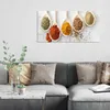 DEQORI Hybrid Leinwand Bild 100x50 cm 'Aromenpalette' Produktbild-Vorschau 3