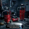 AREBOS 30L persluchtcompressor, 1500W, Compressoren, 10 Productafbeelding-voorbeeld 9