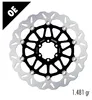 Dischi freno Galfer 2x DF952CW WAVE®, completi, flottanti, Anteprima dell’immagine prodotto 1