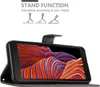 A tablet case with a stand function, displaying a colorful abstract image on its screen. Náhľad obrázku produktu