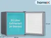 homeX Mini Gefrierschrank, Gefriertruhe klein - 33L Produktbild-Vorschau 3