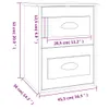 VidaXL 816404, Holz, 415 mm, 360 mm, 530 mm, 1 Stück(e) Produktbild-Vorschau 8