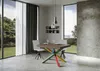 Ausziehbarer Tisch 90x130/390 cm Volantis Noce Gestell 4/B Produktbild-Vorschau 2