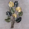 Monstera Metall Wandbild H86cm 3D Metallbild Wandkunst Produktbild-Vorschau 2