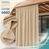Lantigo Outdoor Vorhang Beige 155x220 cm wasserdicht Produktbild-Vorschau 2