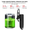 A battery icon and a Bluetooth headset are shown with text describing battery life and features. Produktbild-Vorschau