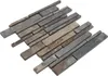 Schiefer Mosaik Fliese Naturstein rost Brick rustik Produktbild-Vorschau 2