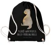 Mr. & Mrs. Panda Beutel Otter Bauch - Schwarz - Geschenk, Produktbild-Vorschau 3