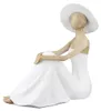 Gilde Figur, donna, "Elegante", resina, bianco, confezione Anteprima dell’immagine prodotto 1