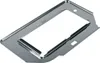 A close-up, angled view of a metal drip tray insert for a coffee machine. Produktbild-Vorschau