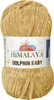 A ball of beige yarn with a label. Podgląd zdjęcia produktu