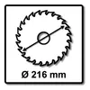 DeWalt Lame de Scie Circulaire 3 Pièces. 216 x 2,6 x 30 mm Voir les images du produit 4