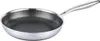 Bratpfanne Edelstahl Wabenstruktur Ø28cm Induktion Pfanne Produktbild-Vorschau 1