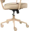 BELIANI Bürostuhl Beige Kunstleder Drehbar Höhenverstellbar Produktbild-Vorschau 10