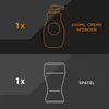 A graphic showing two items with quantities and descriptions. Anteprima dell’immagine prodotto