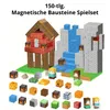 150-tlg. Magnetische Bausteine Spielset - Montessori STEM Produktbild-Vorschau 1