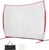 VEVOR rete da backstop barricata, 393 x 140 x 275 cm rete Anteprima dell’immagine prodotto 1
