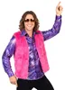 Hemd Disco 70er lila, Groesse:XXL Produktbild-Vorschau 2