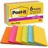 Post-it® Super Sticky : grands blocs-notes autocollants, 6 Voir les images du produit 6