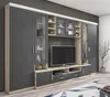 AX LIVING Parisca Wohnwand mit viel Stauraum 340 sonoma Produktbild-Vorschau 1