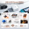 Huidun H80 MiniPC Desktop PC, AMD Ryzen 5 3500U, 16GB DDR4, Produktbild-Vorschau 4