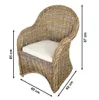 Kobolo Rattansessel Boston New aus Rattan - kubu grey - mit Produktbild-Vorschau 2