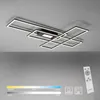 Leuchten Direkt LED CCT Plafonnier Asmin noir 99 x 69,5 cm Voir les images du produit 26