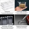 4dílná kuchyňská kořenka, akrylová kořenka, průhledné Náhled obrázku produktu 5