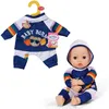 Zapf Creation 838204 - Tuta da jogging BABY born Navy 43cm Anteprima dell’immagine prodotto 6