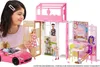 Barbie mit Wohnung Puppenhaus mit Figur, Möbel und Zubehör, Produktbild-Vorschau 11